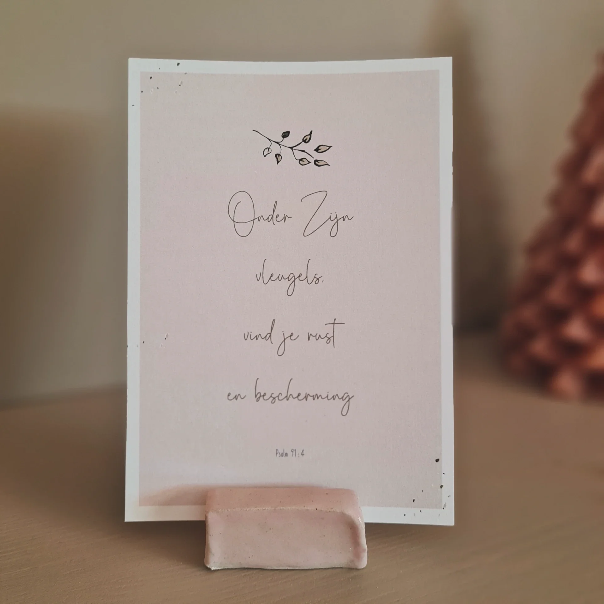 Vol vertrouwen leven || onder Zijn vleugels