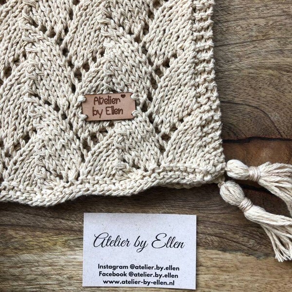 Dekentje 70x70cm #009 Limestone