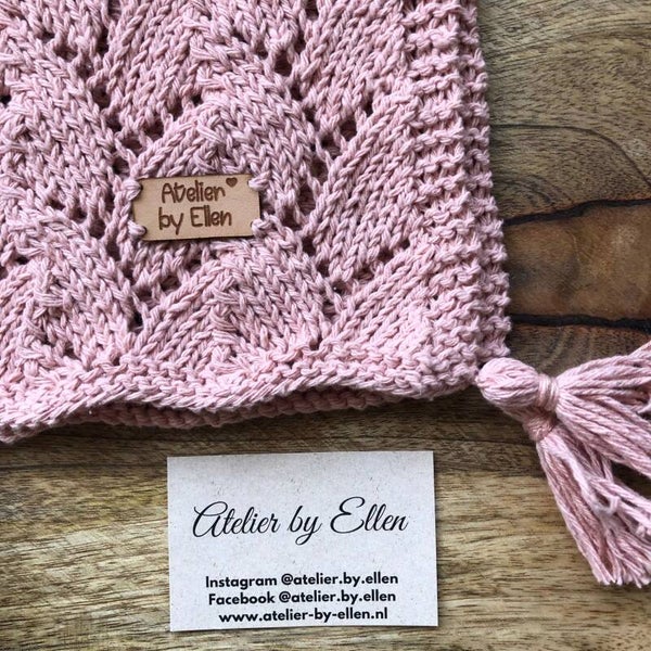 Dekentje 70x70cm #101 Rosé