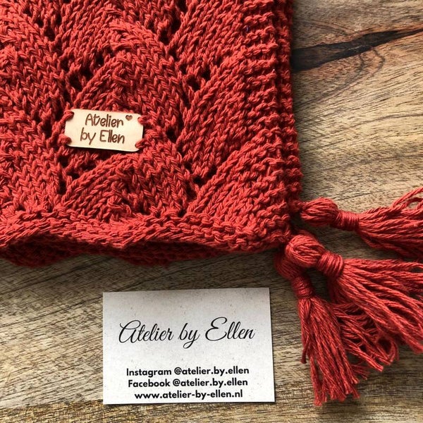 Dekentje 70x70cm #024 Chestnut