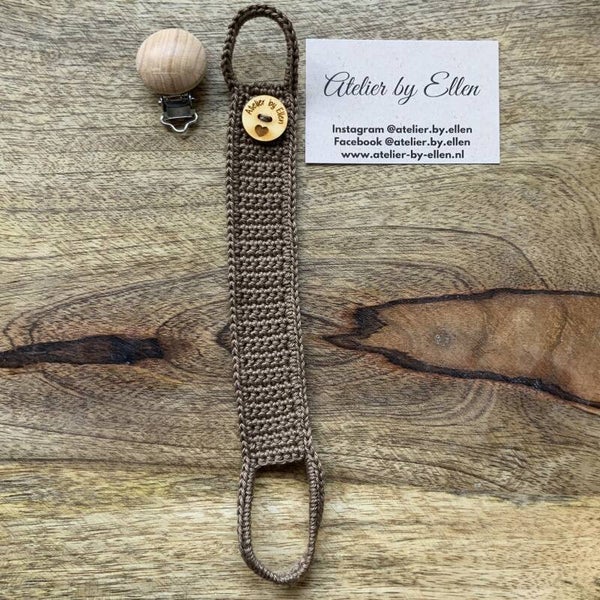 Gehaakt speenkoord #007 Cigar