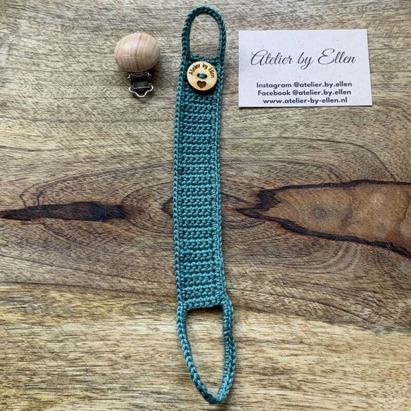 Gehaakt speenkoord  #071 Riverside