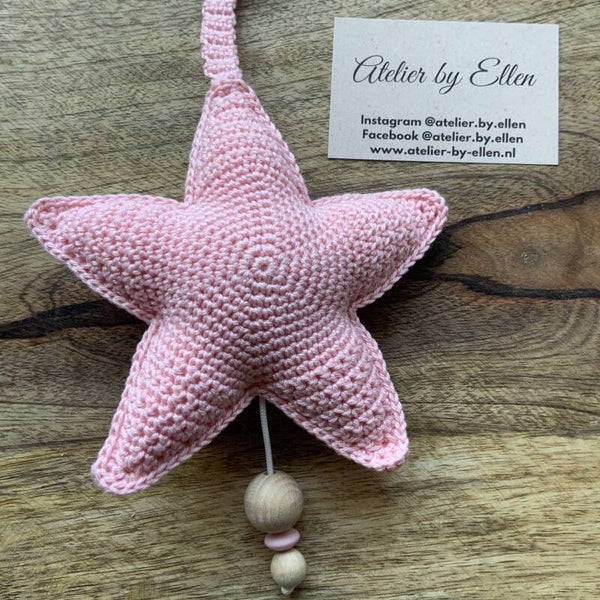 Muziekdoosje (klein), 046 Pastel Pink