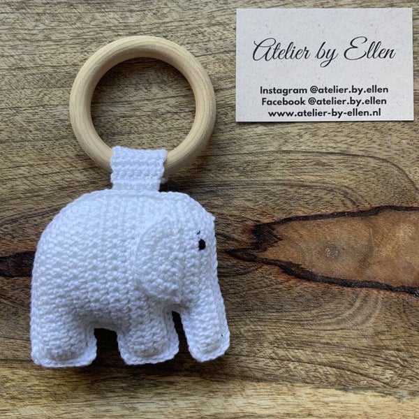 Rammelaar Olifant #001 White