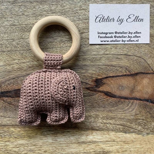 Rammelaar Olifant  #008 Teak
