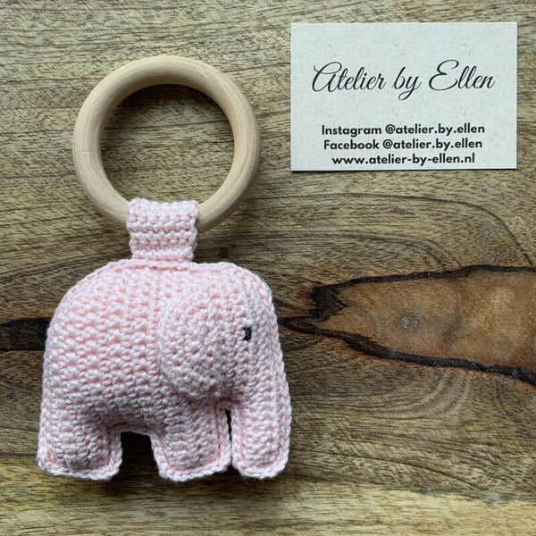 Rammelaar Olifant  #044 Light Pink