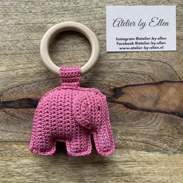 Rammelaar Olifant  #048 Antique Pink