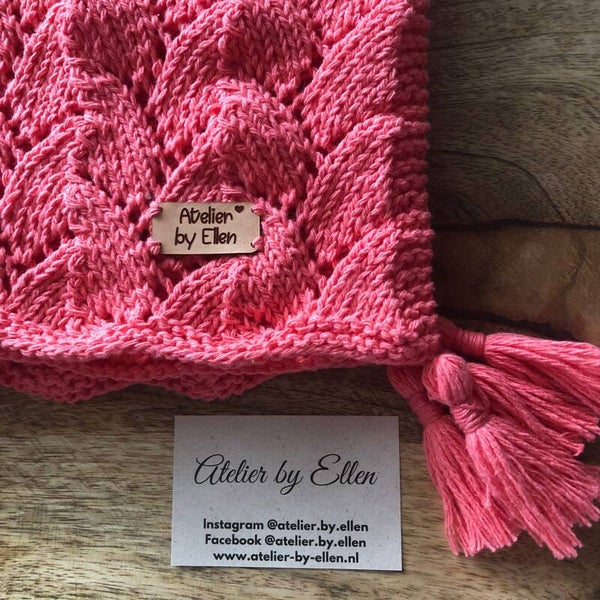 Dekentje 70x70cm #040 Pink Sand