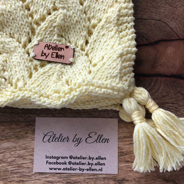 Dekentje 70x70cm #010 Vanilla