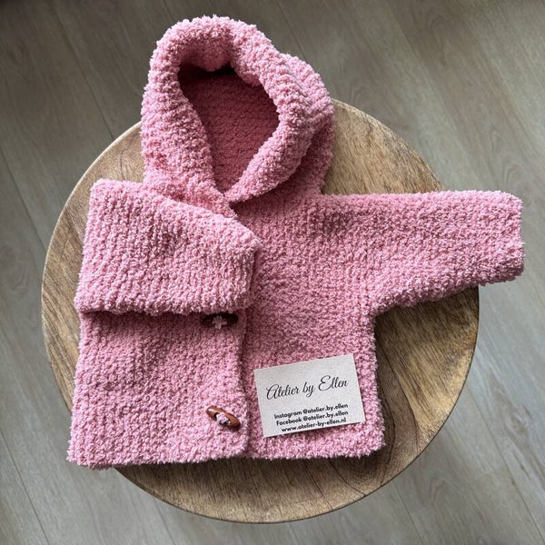 Newborn jasje #047 Old Pink