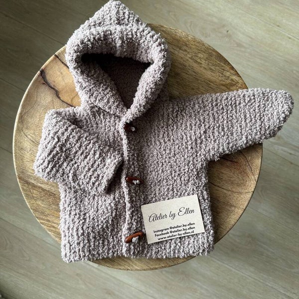 Newborn jasje #005 Clay