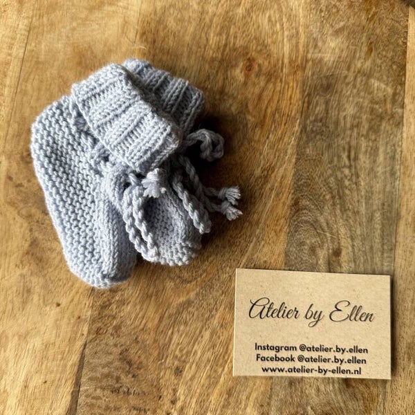 Newborn Slofjes #Lichtblauw