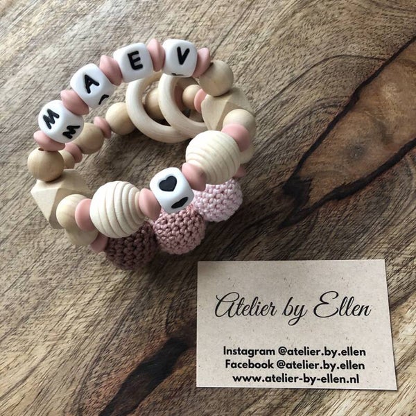 3D-bijtring (#12) Nude