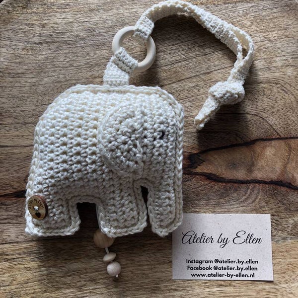 Muziekdoosje Ollie #002 Cream