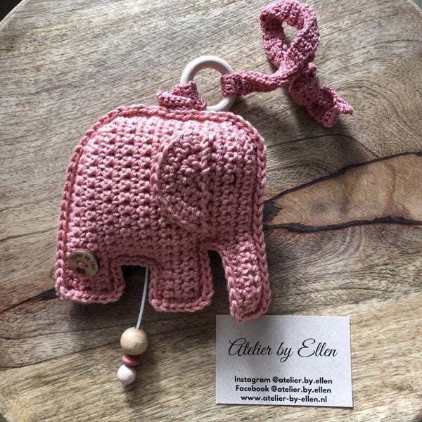 Muziekdoosje Ollie #047 Old Pink