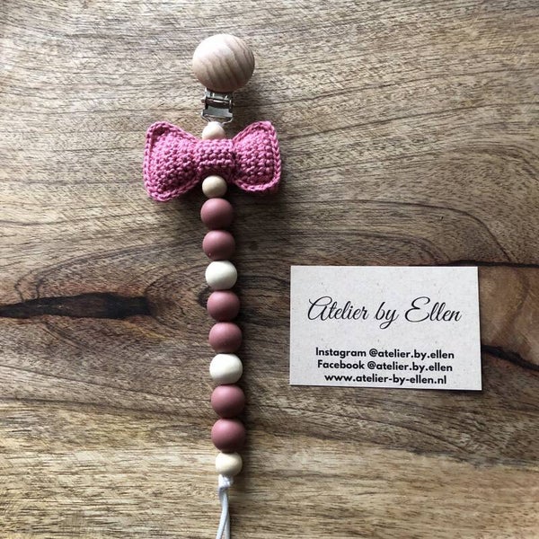 Speenkoord #048 Antique Pink