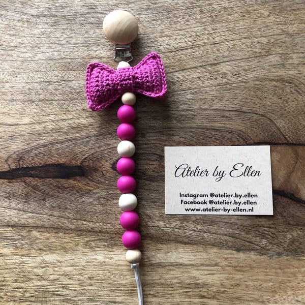 Speenkoord #049 Fuchsia