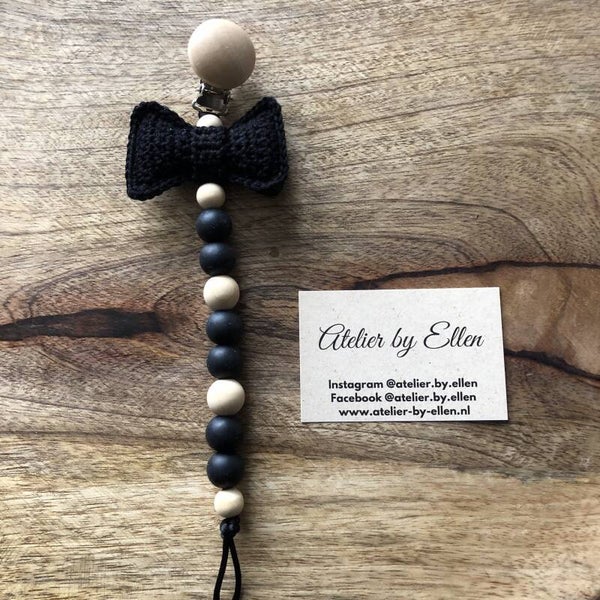 Speenkoord #100 Black