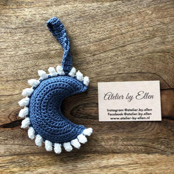 Speendoekje Maan #061 Denim