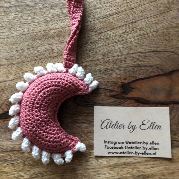 Speendoekje Maan #047 Old Pink