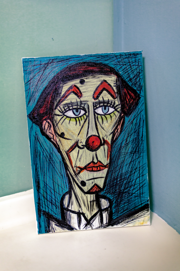 Bernard Buffet Clown 贝尔纳·布菲的小丑