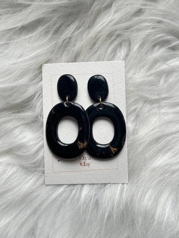 Esmée M black gold foil