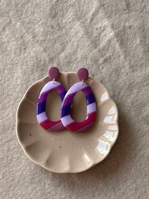 Loïs M purple stripe