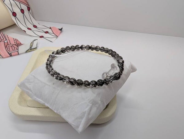 高優質清透黑髮晶 Black Rutilated Quartz