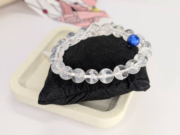 頂級超清透彩虹白幽靈 White Phantom Quartz with Rainbow Color