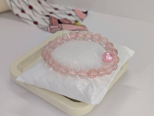 頂級超清透馬達加斯加星光粉水晶 Premium Grade, Ultra High Clarity Madagascar Star Rose Quartz