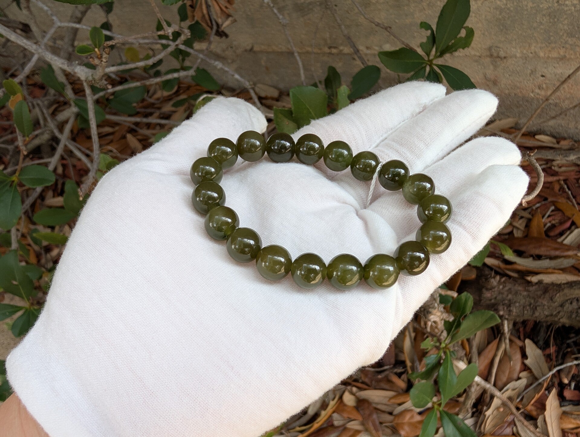 優質和田玉 Hotan Jade (湖水綠帶貓眼)