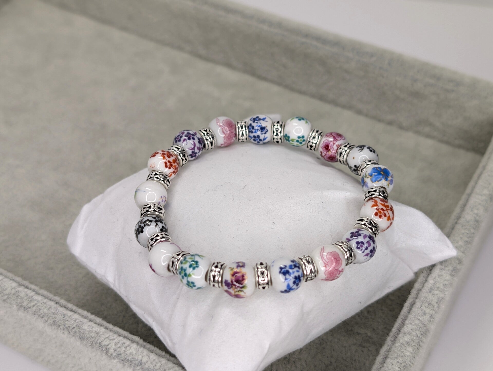 手工青花瓷手鍊 Handmade Porcelain bracelet