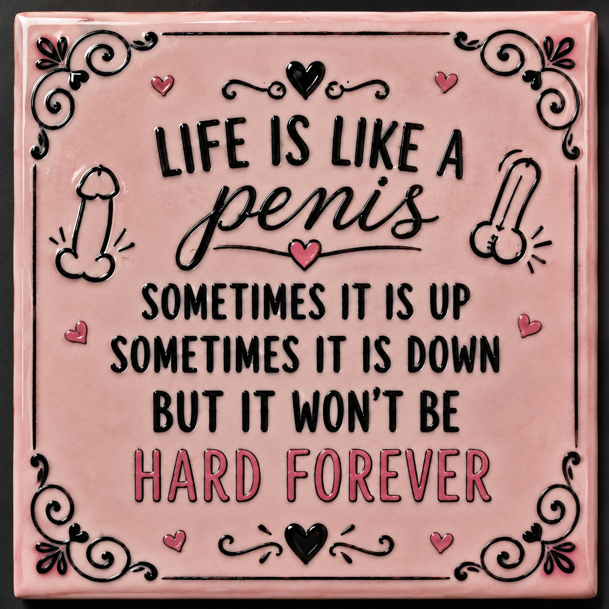 Life is like a penis