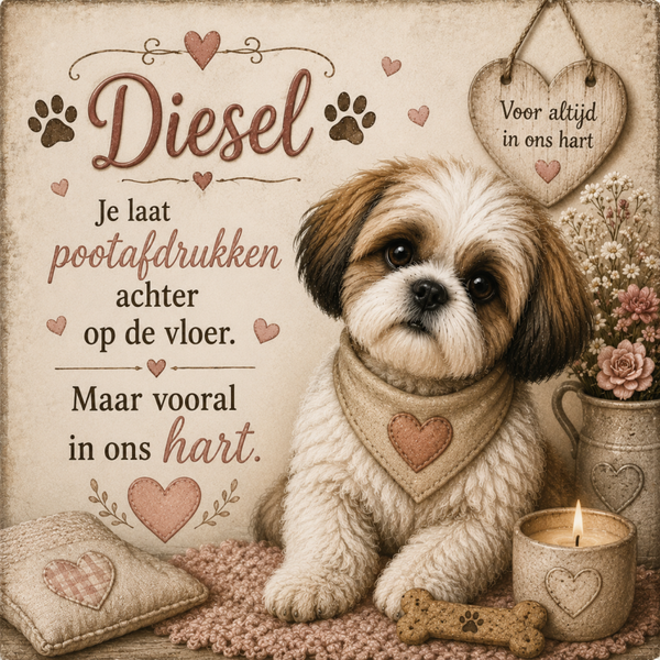 #3 Je laat pootafdrukken achter op de vloer