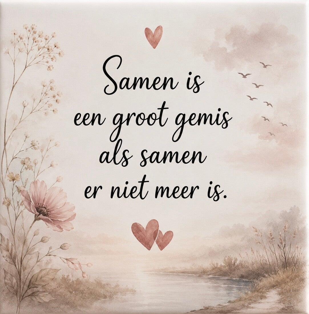 #6 Samen is een groot gemis