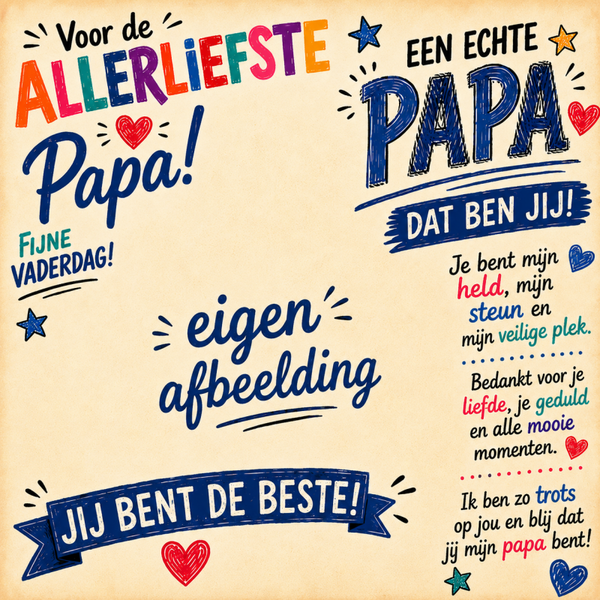 💙 Vaderdag en Moederdag 🩷