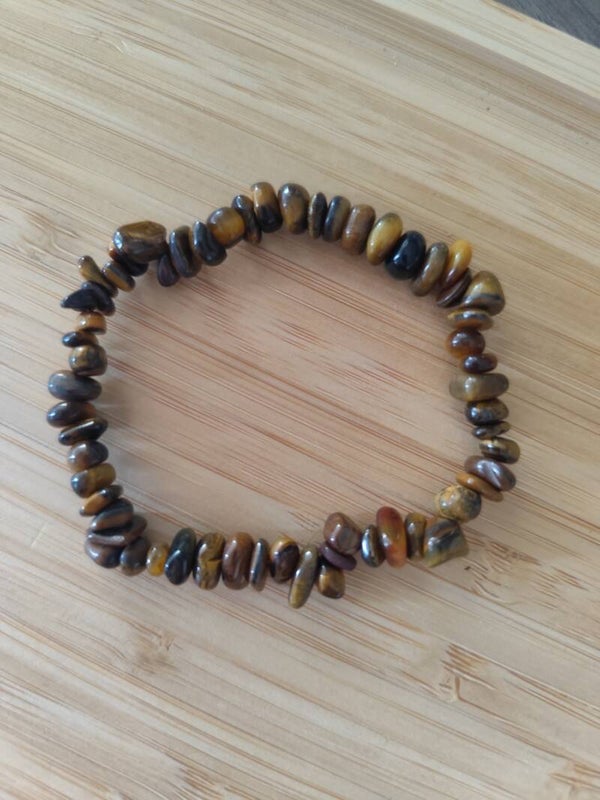 Bracelet baroque oeil de tigre