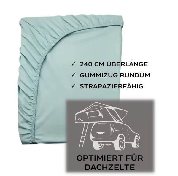 Bettlaken für Dachzelte