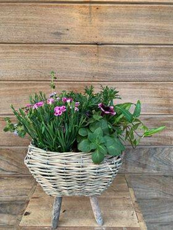 tafelstukje voor de tuintafel