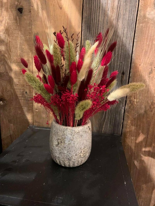 valentijn in droogbloem