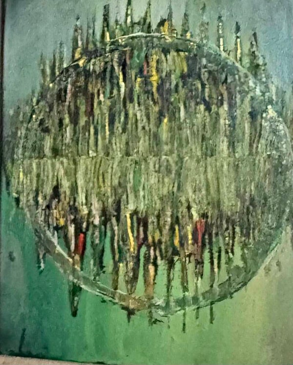 Codice AAA/11 Istambul  CIRCLE GREEN 50x40