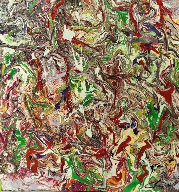 Codice  AAA/26 RED/WHITE multicolor casting 50x50