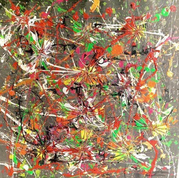 Codice  AAA/30 COLOURS GAME RED MULTICOLOR  50x40