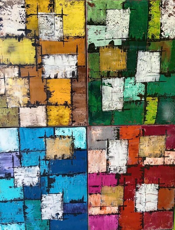 Codice AAA/39 Scotland 4 pcs YELLOW/GREEN/BLUE/RED