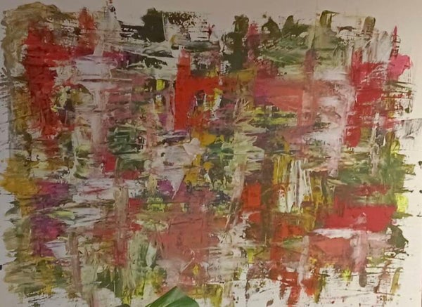 Codice AAA/66 Rainbow coloirs game WHITE and multicolor 60x80