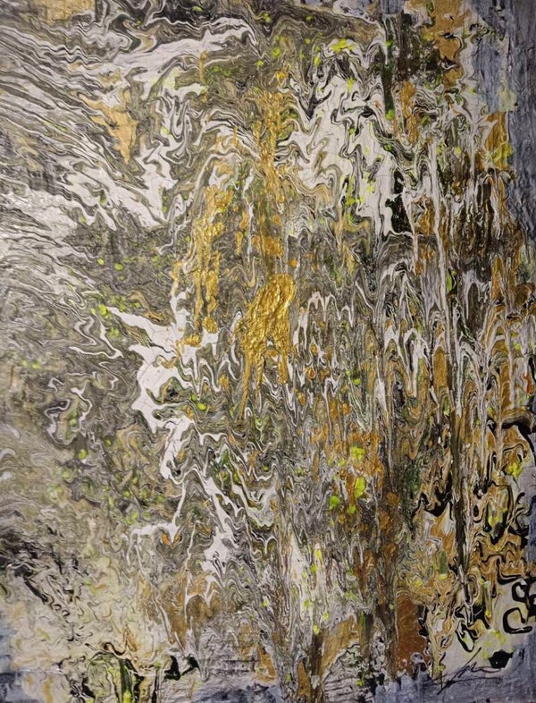 Codice AAA/23   Eruptions SILVER GOLD 100x80