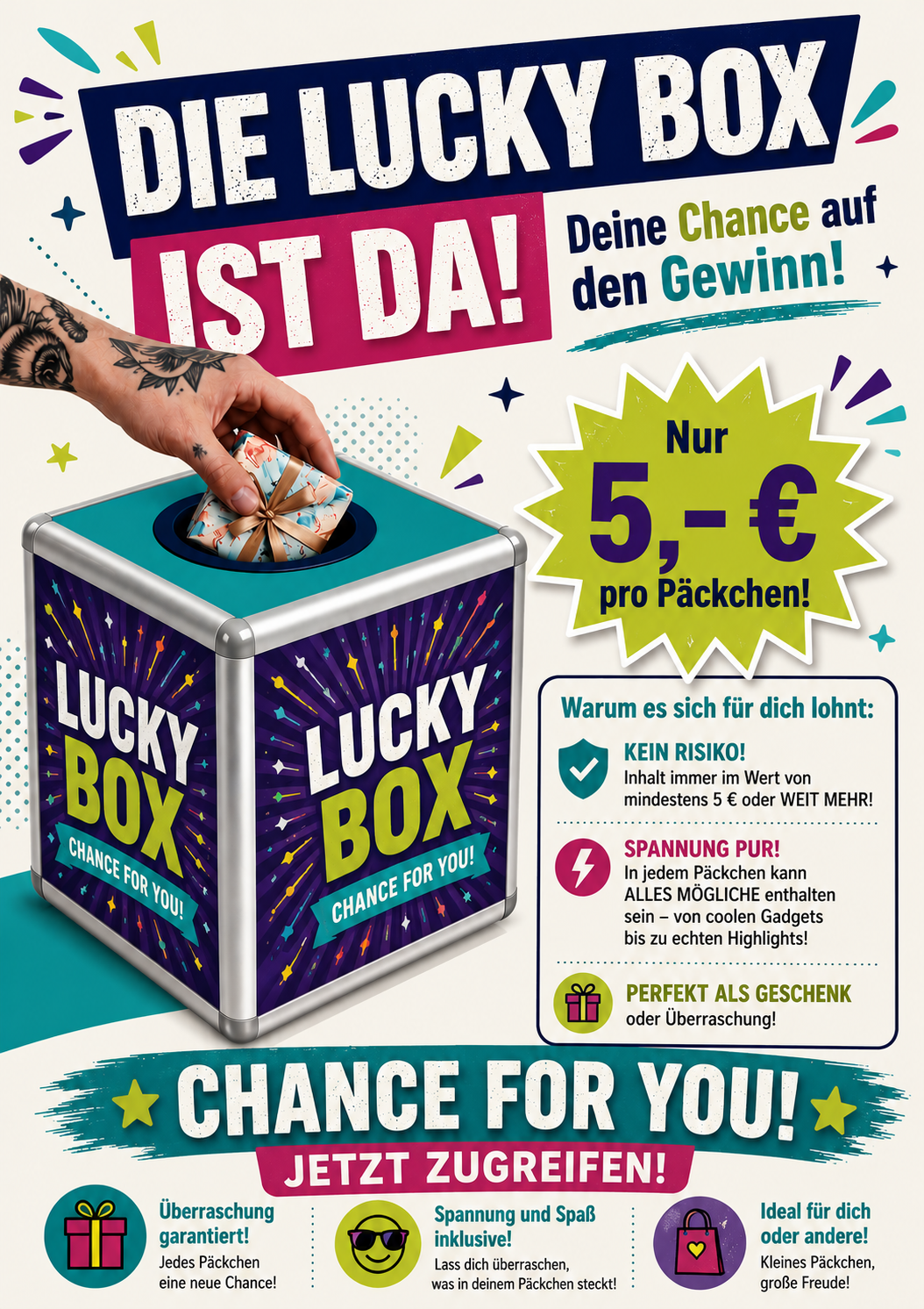 Lucky-Box-Ziehung