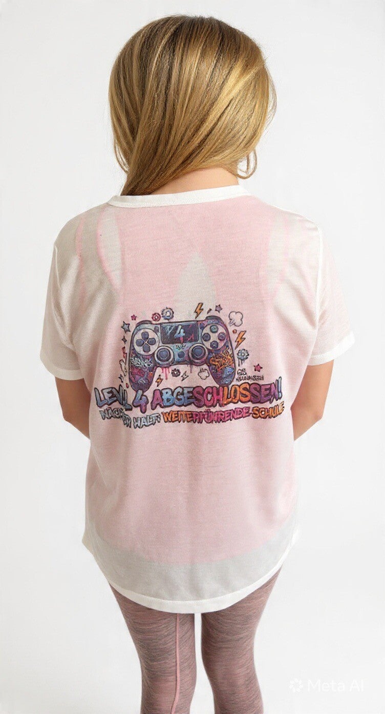 Sublimations T-Shirt mit Wunschaufschrift