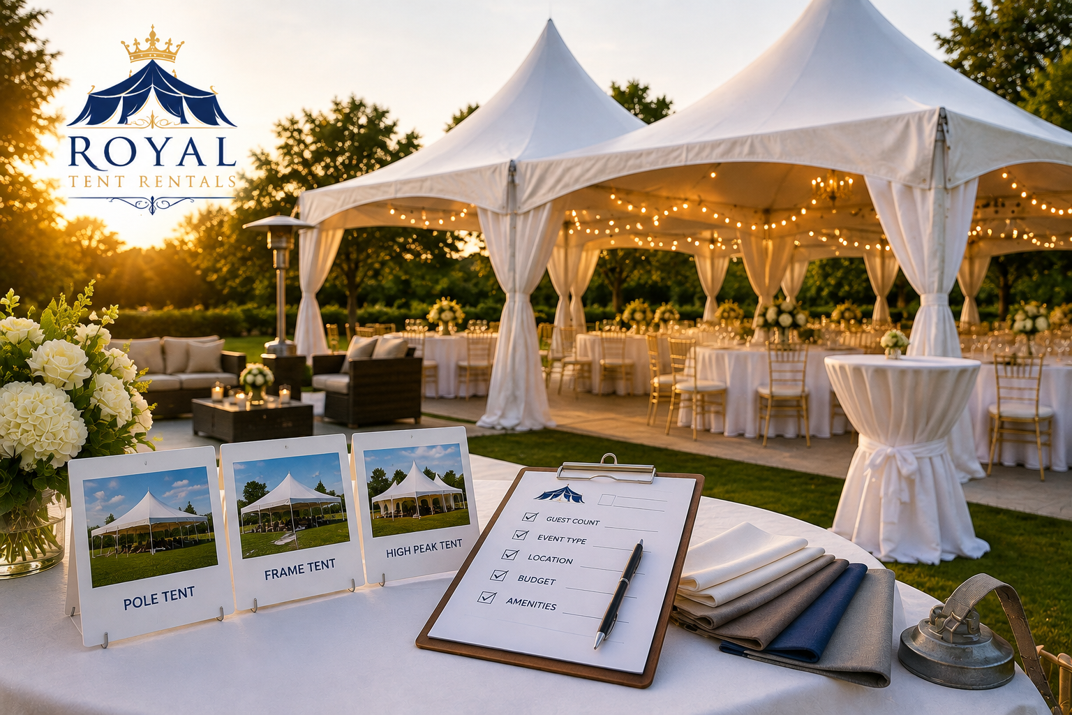 Tent Rental for Outdoor Event