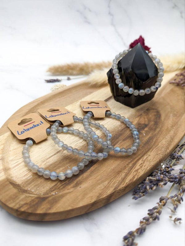 Labradorit Armband, 5-6mm Kugel